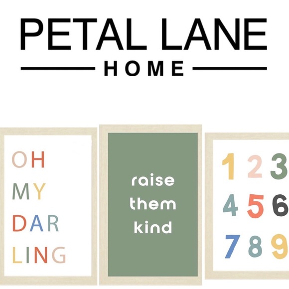 Petal Lane Home -  Art Prints - Colorful Kids - (3) - Picture 1 of 4